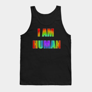 I AM HUMAN Tank Top